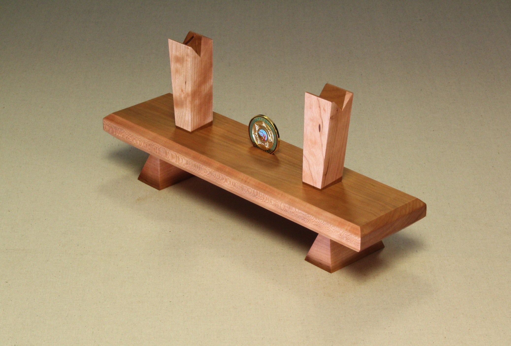 Display Stand - Cherry - Coin Slot